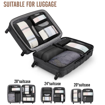 Veken Travel Cubes - 8 Piece Set