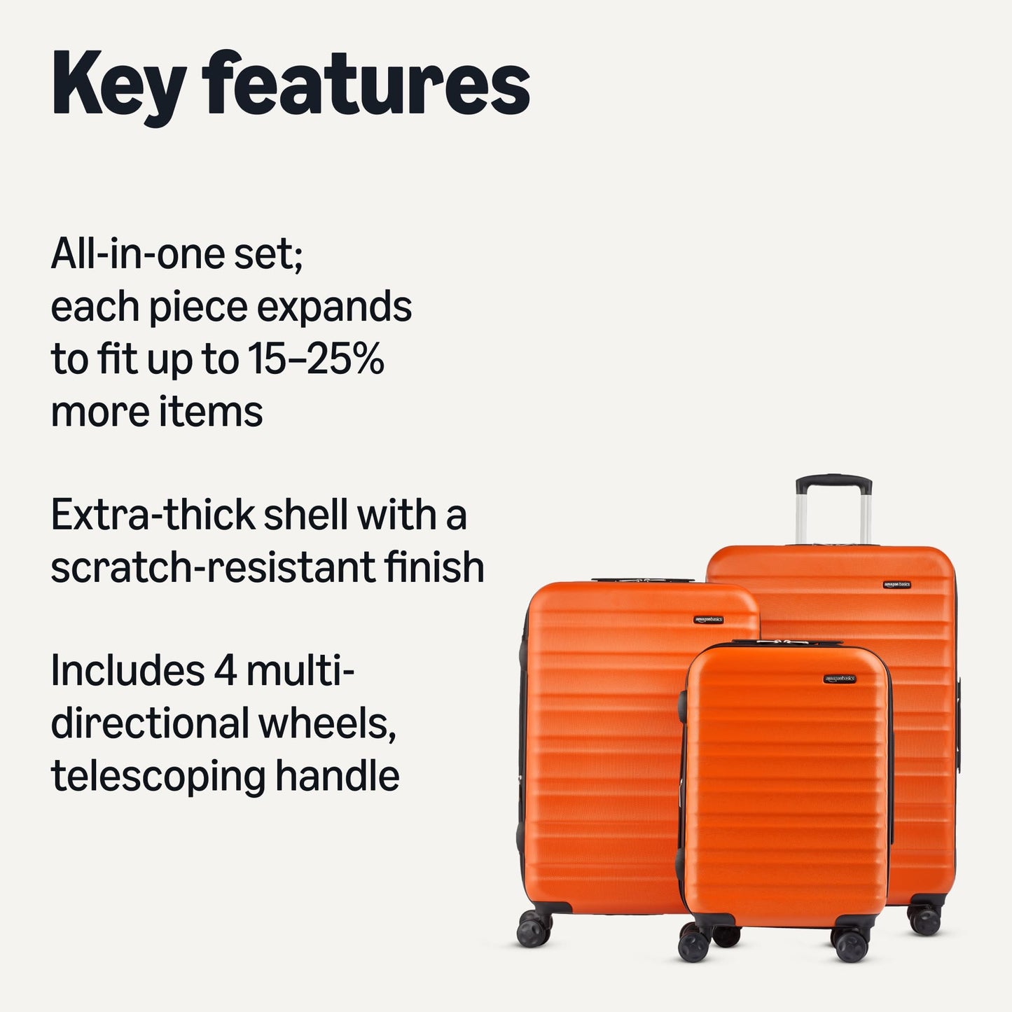 Rose Gold Hardside Carry-On