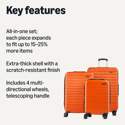 Rose Gold Hardside Carry-On