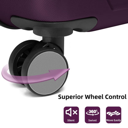 LAVENDER 6pc Hardside Spinner Luggage