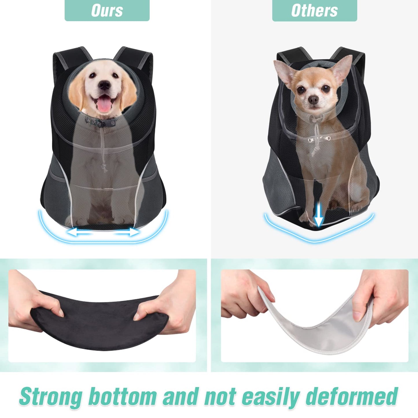 PawVentura: Adjustable Pet Carrier Backpack
