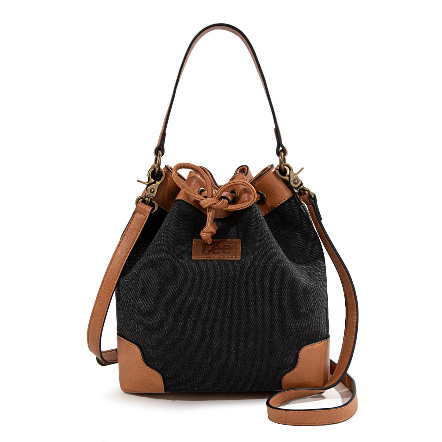 Montana West Lee Drawstring Hobo Bucket Bag