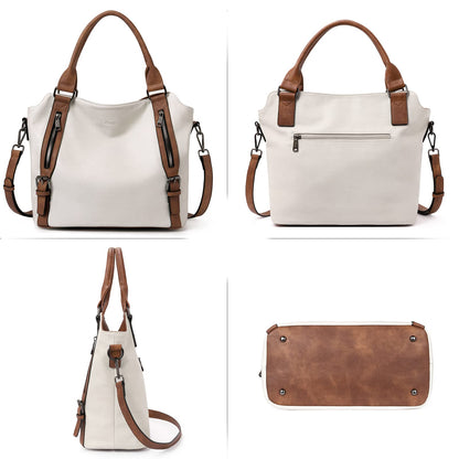 CLUCI Eco Luxe Vegan Leather Tote Bag