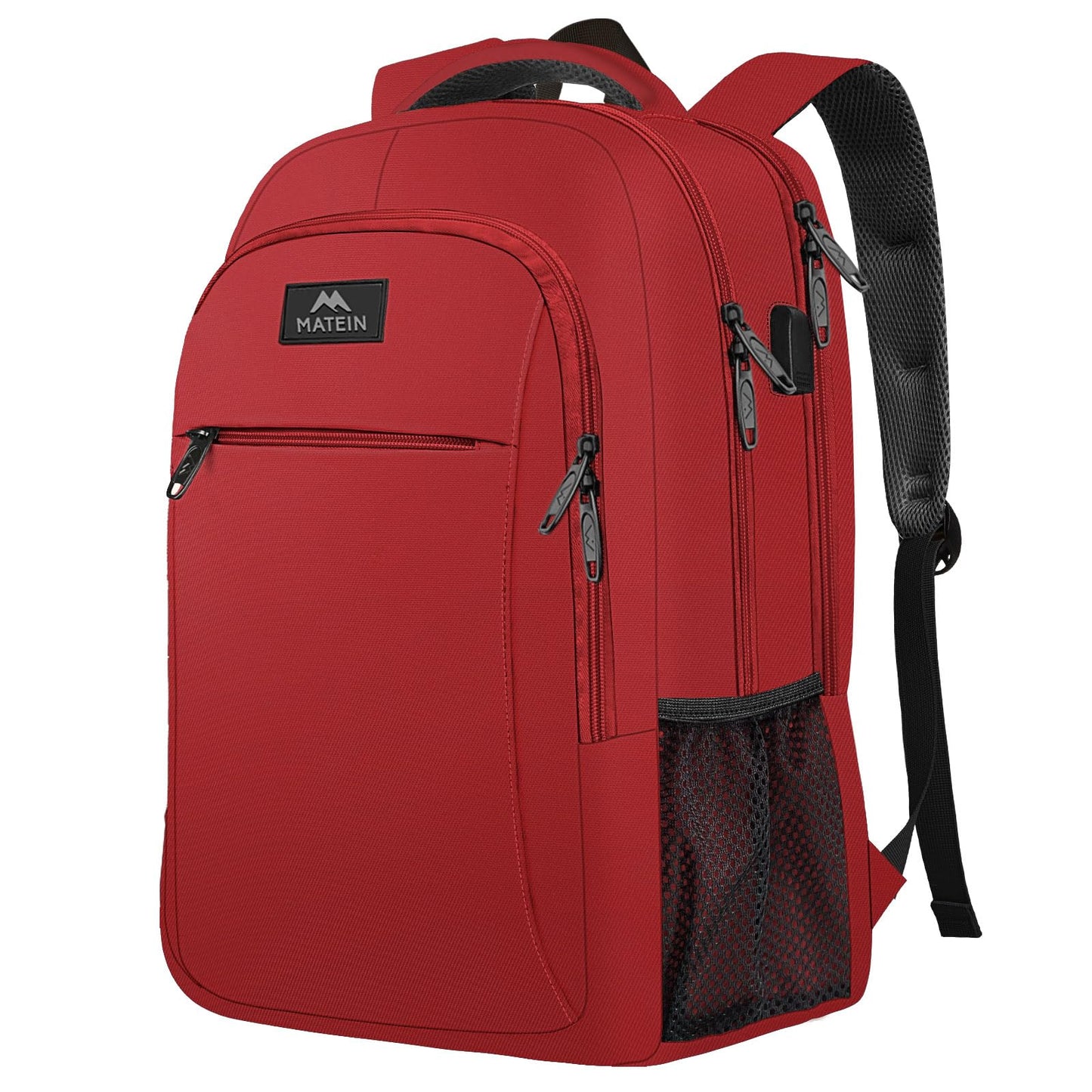 MATEIN SleekGuard Laptop Backpack with USB Port