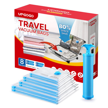 Vacuum Space Saver Bags - 6 Pack Travel Combo