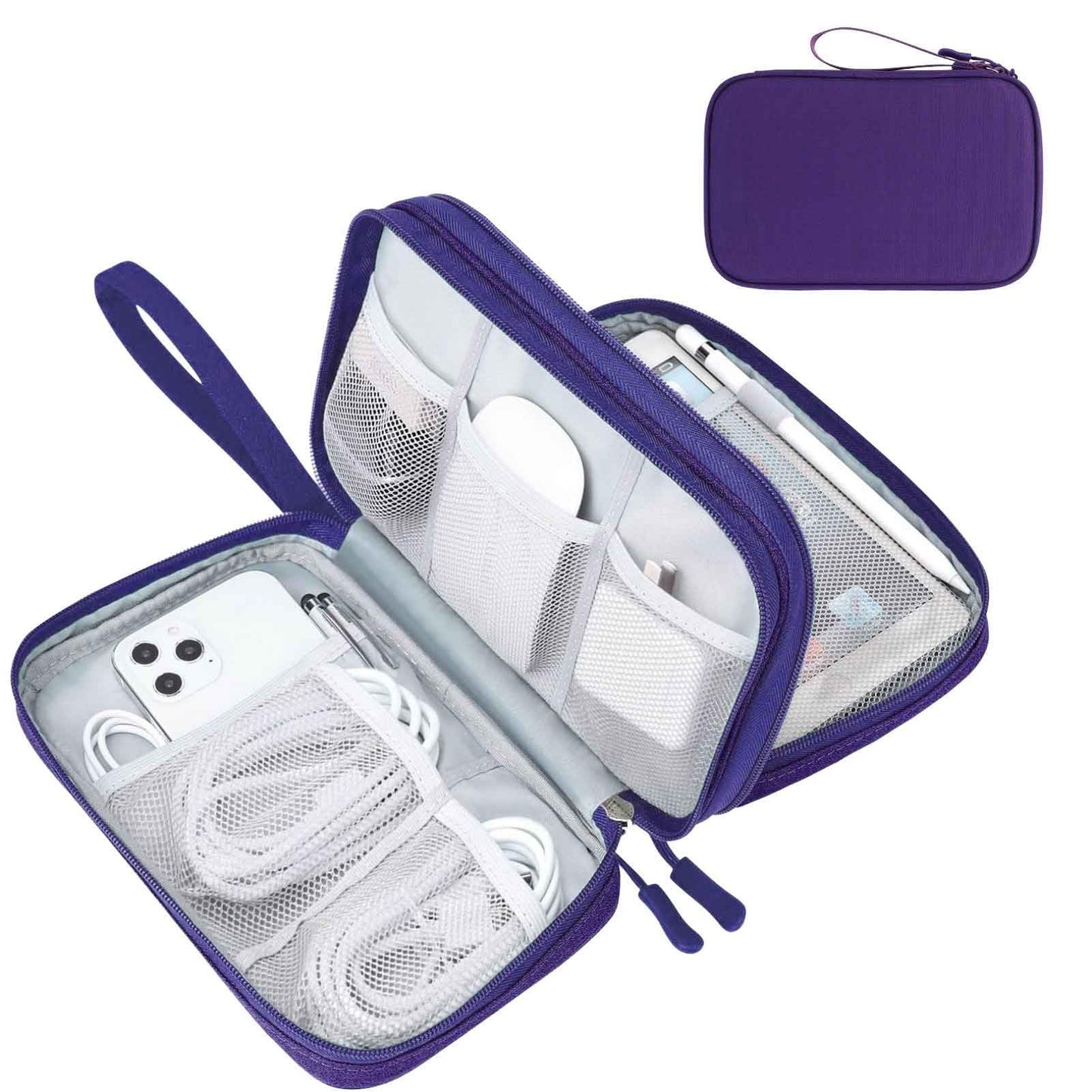 FYY All-in-One Travel Cable Organizer Pouch