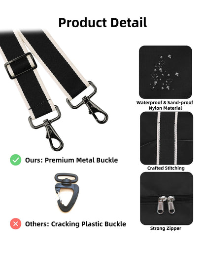 WALNEW Foldable Waterproof Travel Duffel Bag