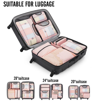 Veken Travel Cubes - 8 Piece Set