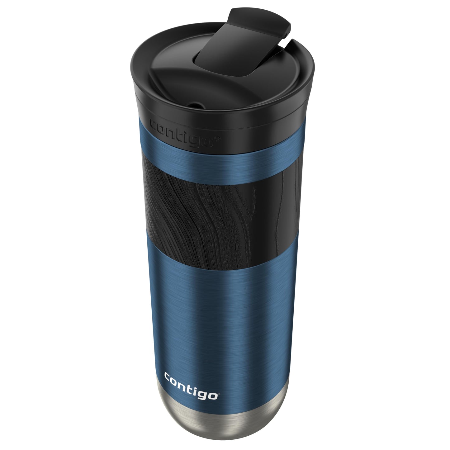 SNAPSEAL Grip Stainless Travel Mug 20oz - Blue/Berry