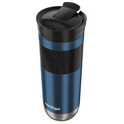 SNAPSEAL Grip Stainless Travel Mug 20oz - Blue/Berry