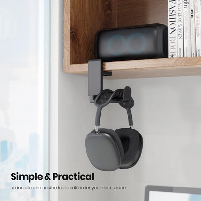 EURPMASK 360° Rotating Headphone Stand & Organizer
