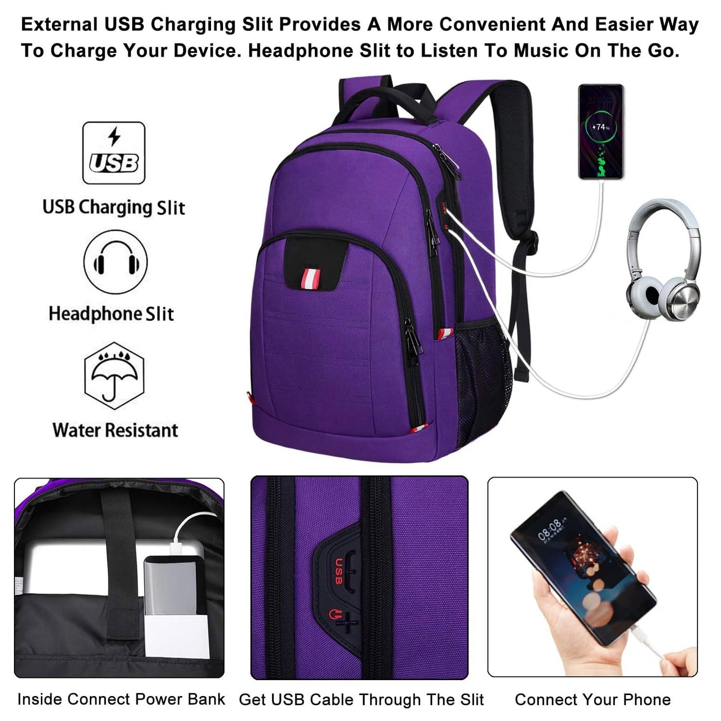 ChargeMate Laptop Backpack