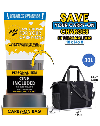 Narwey Air Duffle 22x14x9