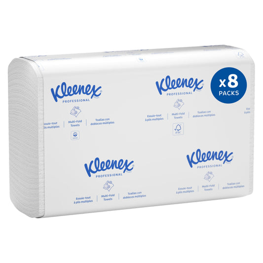 Kleenex Pro MultiFold Towels - Absorbency, 1200 Sheets