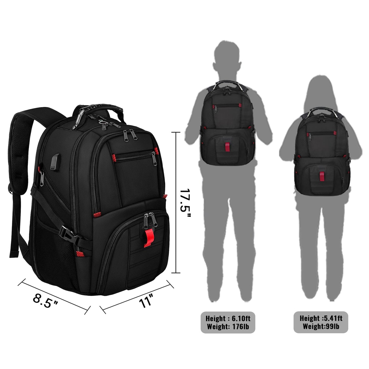 AirTech 50L Travel Backpack