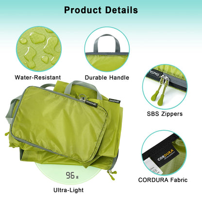 BAGAIL Travel Compression Cubes Set for Packing Ease