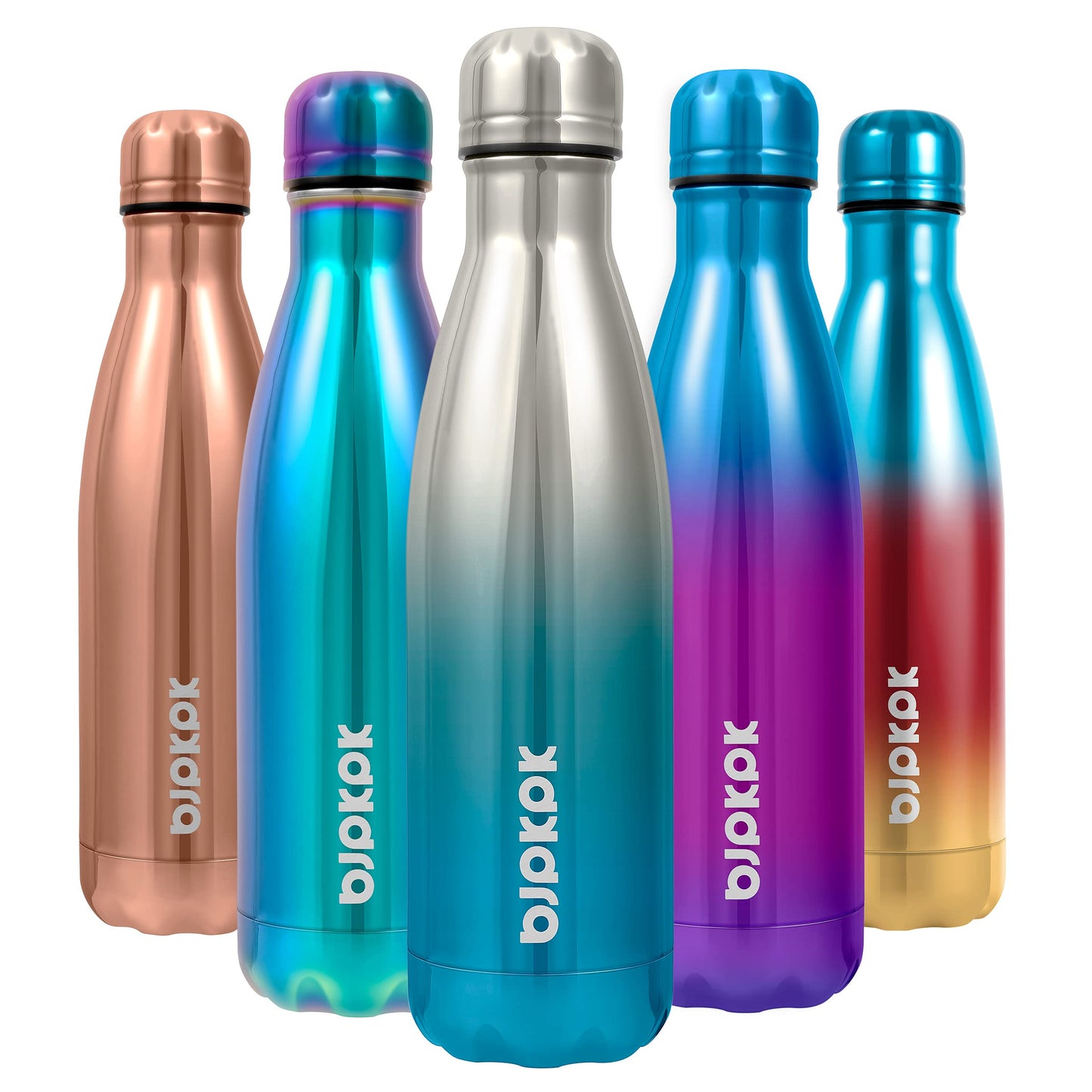 ChillPro 17oz Turquoise Insulated Sports Bottle