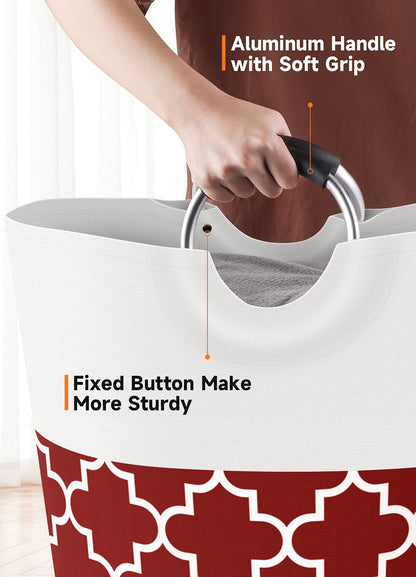 Collapsible Hamper Bag - Grey