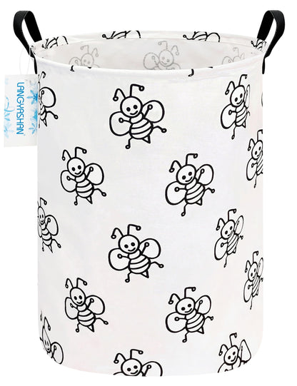 Collapsible Canvas Hamper by LANGYASHAN