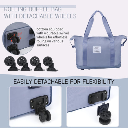 VoyagePro Expandable Wheeled Duffle Bag