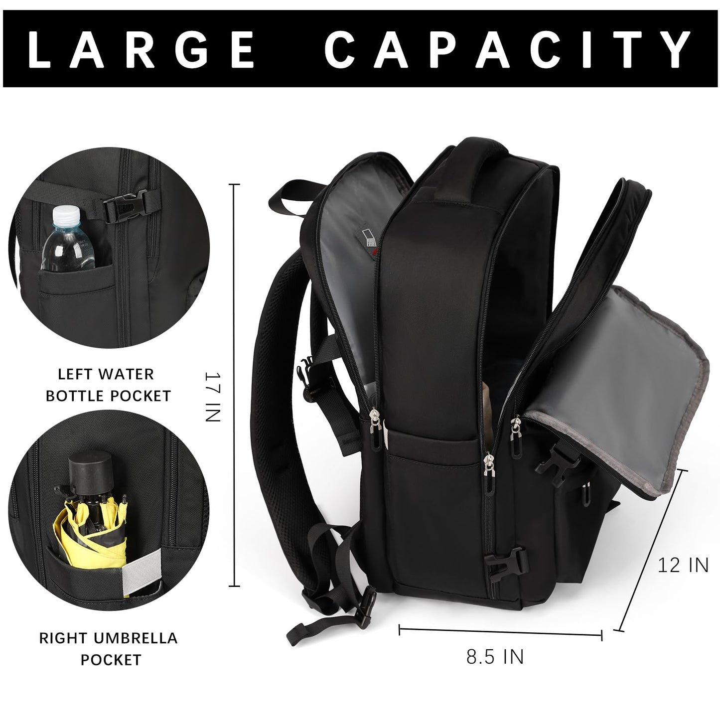 SHRRADOO Travel Backpack