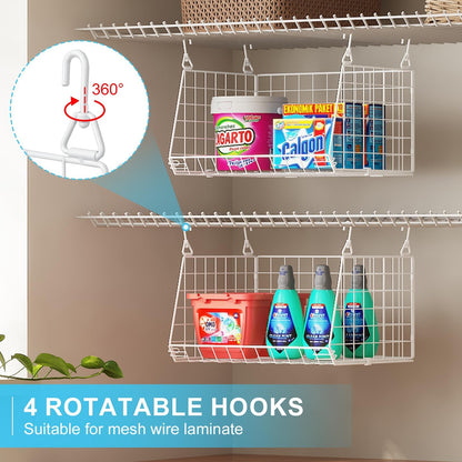 3-Tier Rotating Laundry Basket Organizer