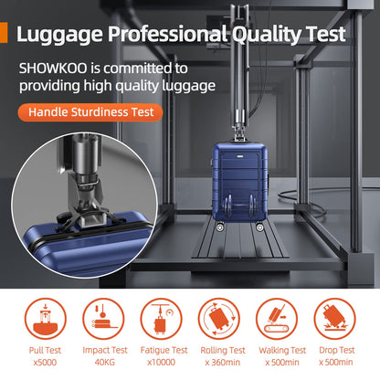 Expandable ShowKoo Suitcase - Durable & TSA Lock