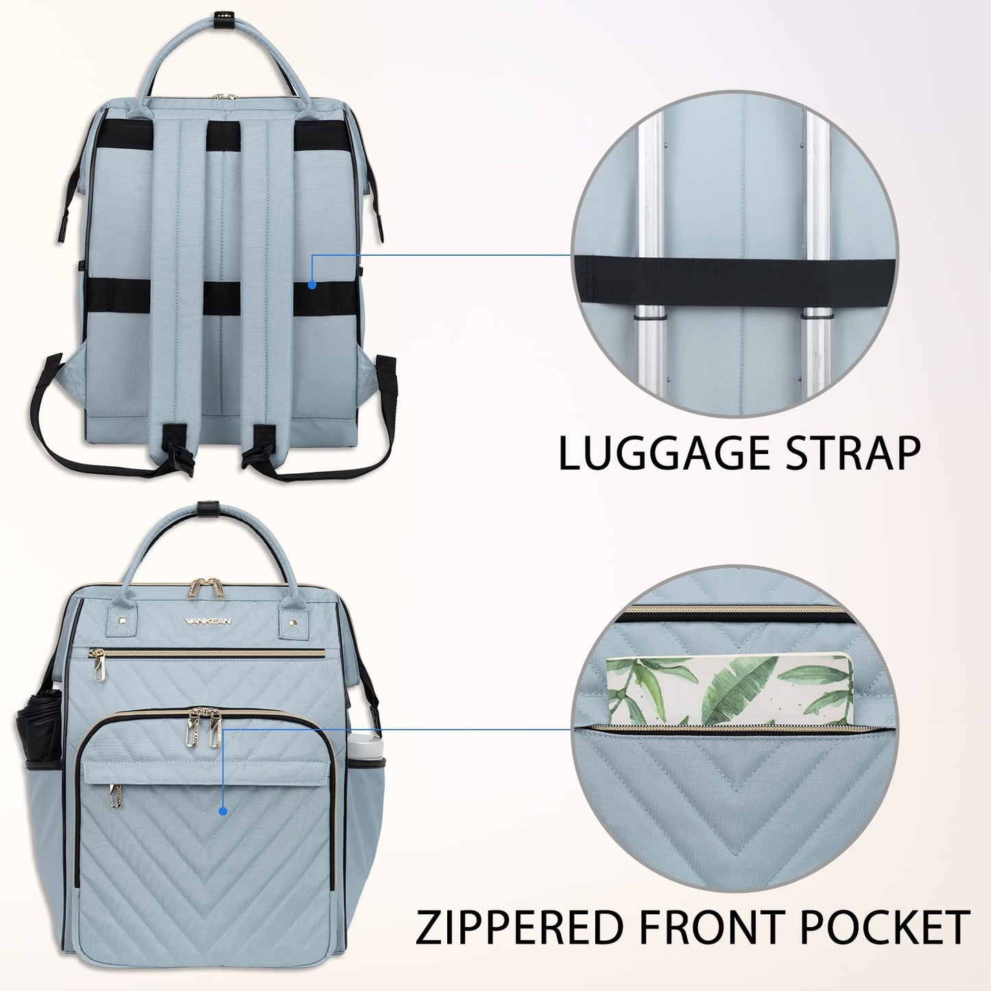 Vankean 17 Laptop Backpack