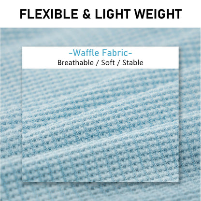 PlaidPup Waffle Vest: Soft, Stretchy, & Cute!