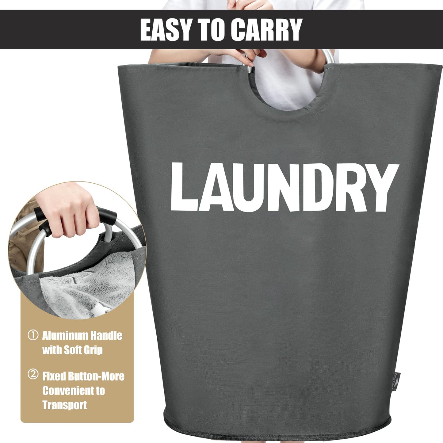 FoldAway Laundry Hamper