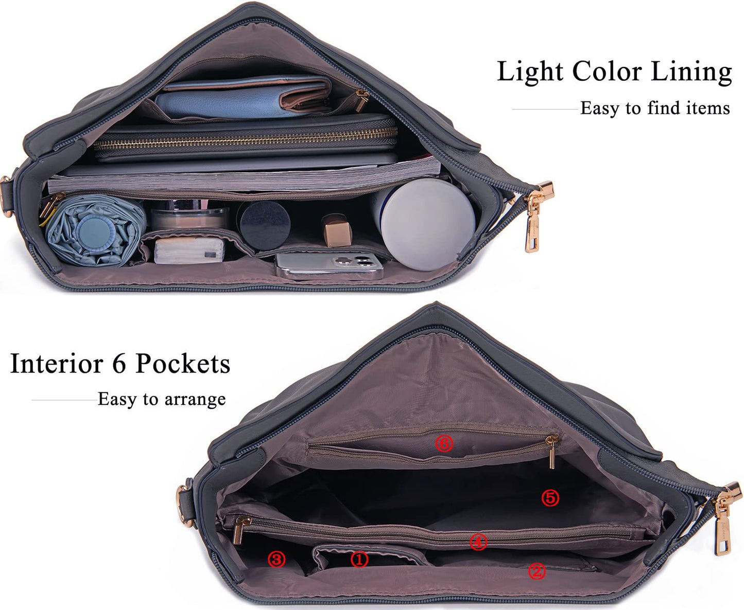 ChicCrossbody: Women's Tote & Wallet Set