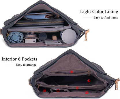 ChicCrossbody: Women's Tote & Wallet Set