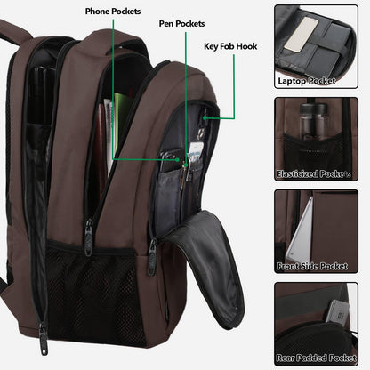 MATEIN SleekGuard Laptop Backpack with USB Port