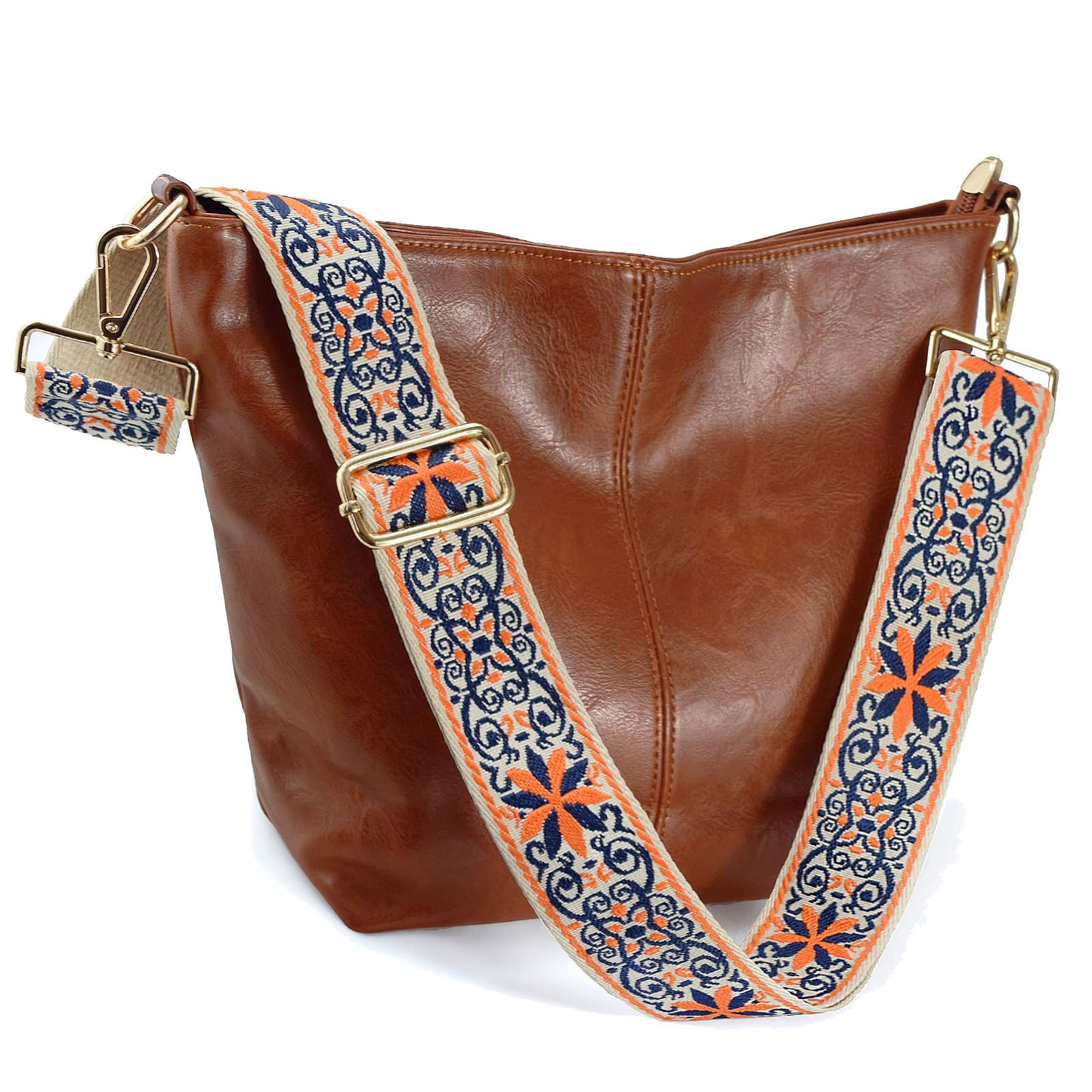 ChicHobo Vegan Leather Crossbody Bag with Strap