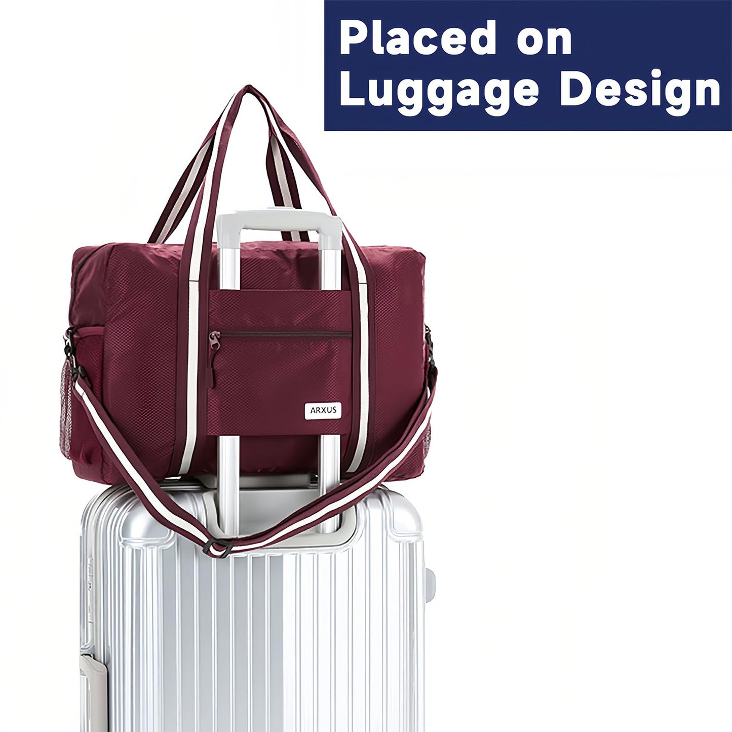 TravelLite Foldable Waterproof Duffle Tote Bag