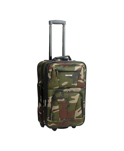Charcoal Rockland Journey Expandable Luggage Set