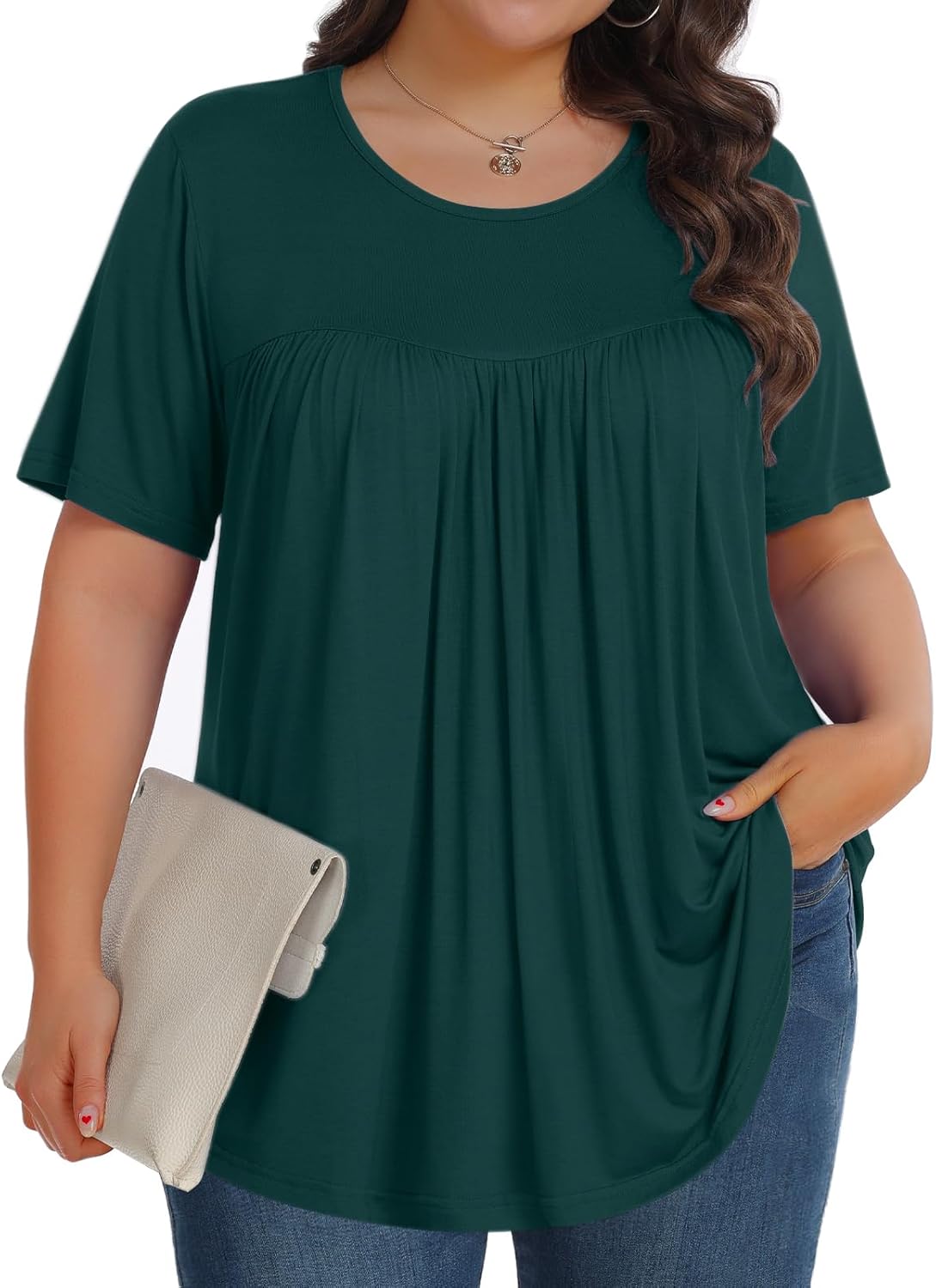 SoftTunic-Plus Crew SS