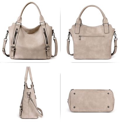 CLUCI Eco Luxe Vegan Leather Tote Bag