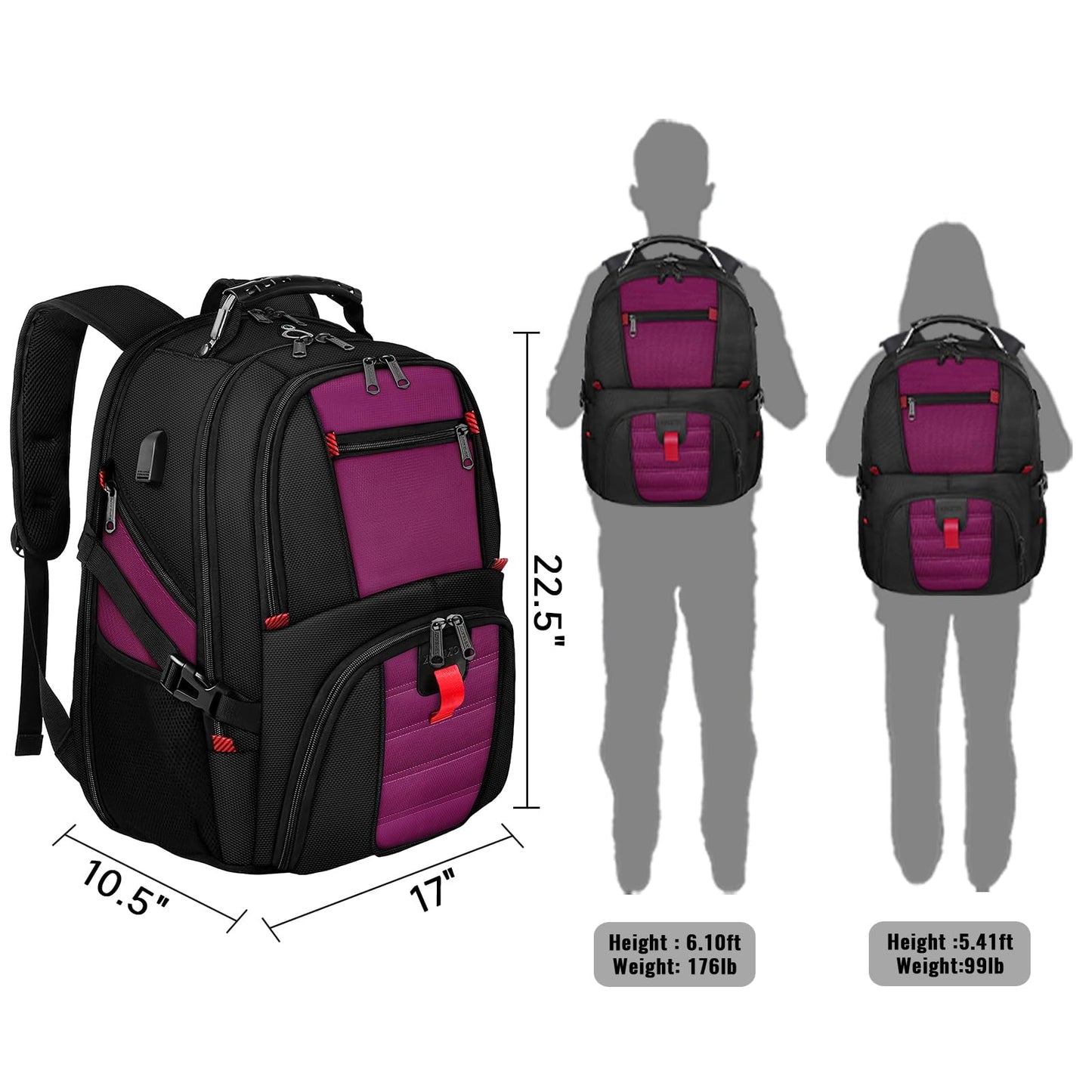 AirTech 50L Travel Backpack