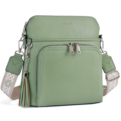 Tassel Charm Crossbody Bag for Women