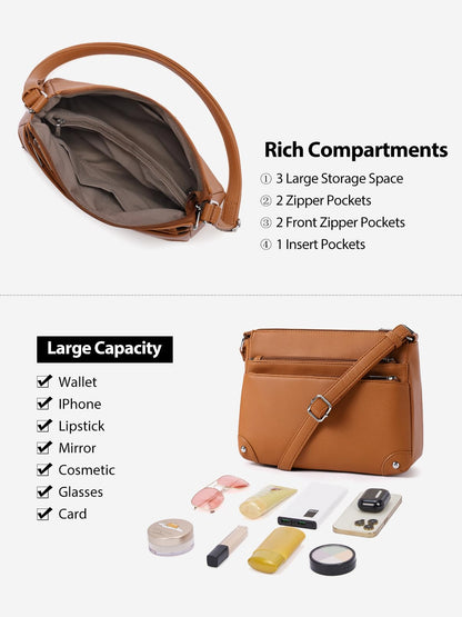 WestBronco ZipSatchel: Women's Medium Crossbody Bag