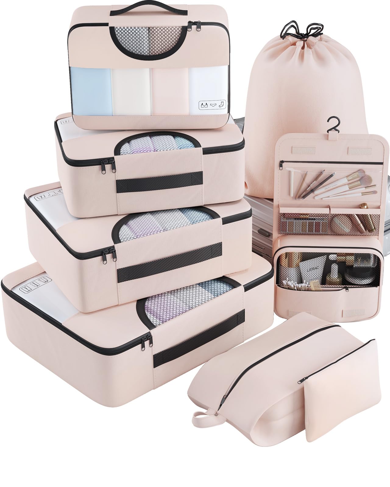 Veken Travel Cubes - 8 Piece Set