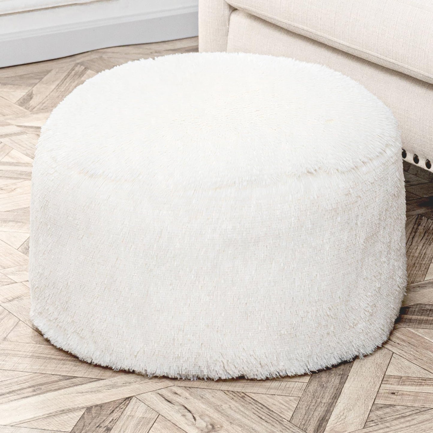 VersaPouf: Unstuffed Ottoman & Foot Rest Cover