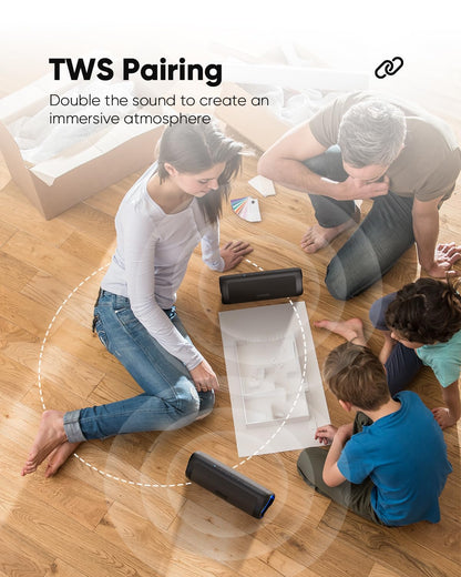 EchoVibe: Portable Waterproof Bluetooth Speaker