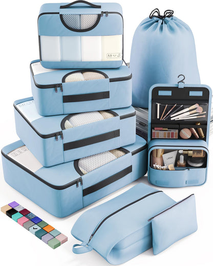 Veken Travel Cubes - 8 Piece Set