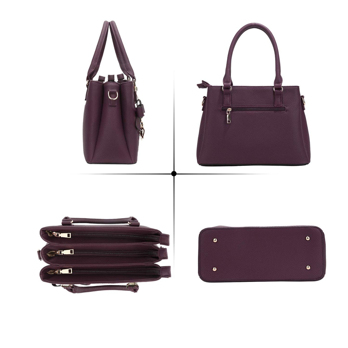 Luxe Leather Satchel & Crossbody Bags