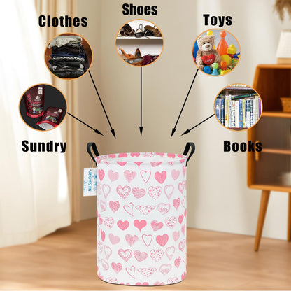 Collapsible Canvas Hamper by LANGYASHAN