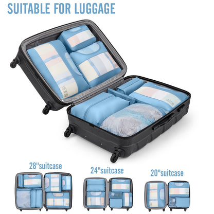 Veken Travel Cubes - 8 Piece Set