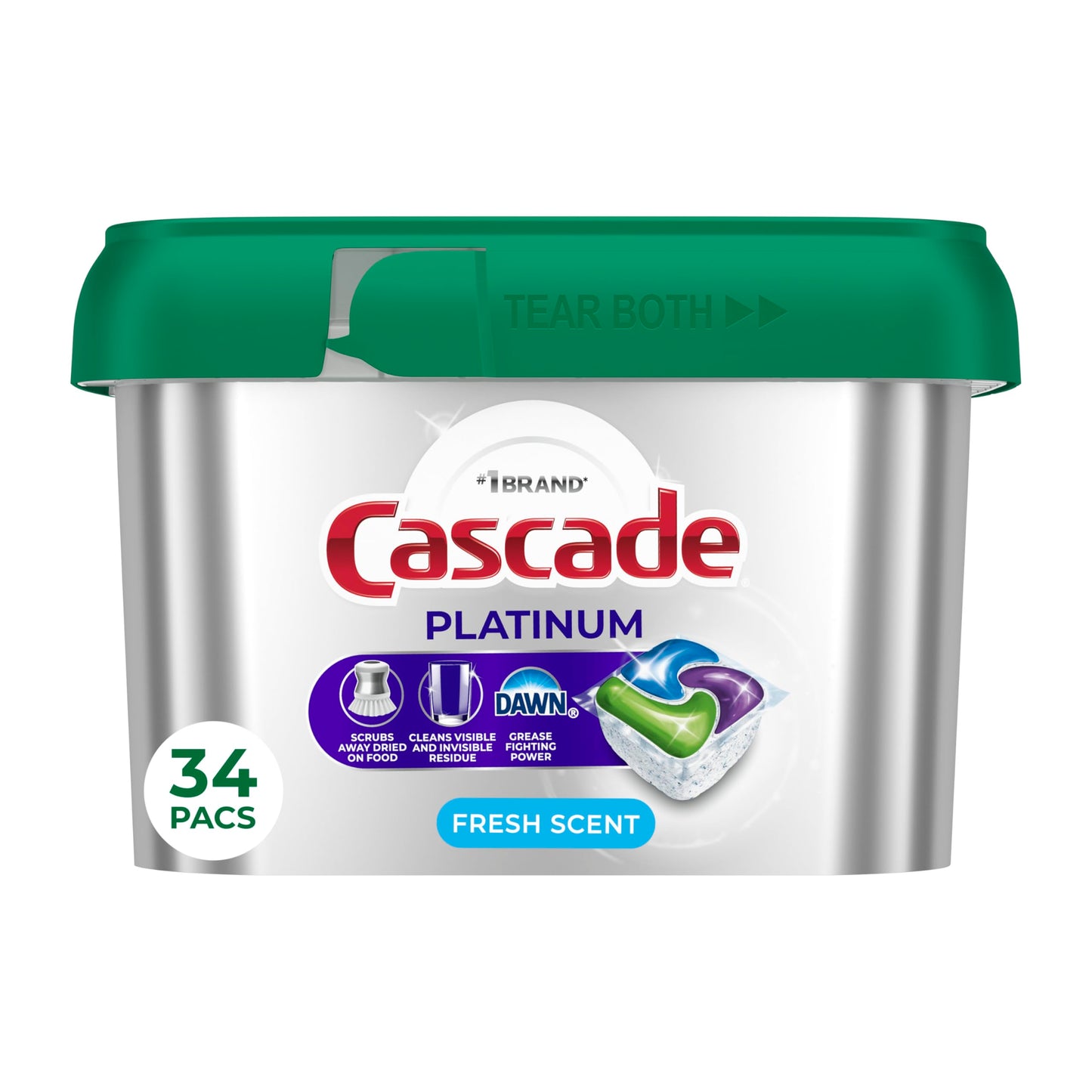 Cascade Platinum Fresh 71ct Dishwasher Pods