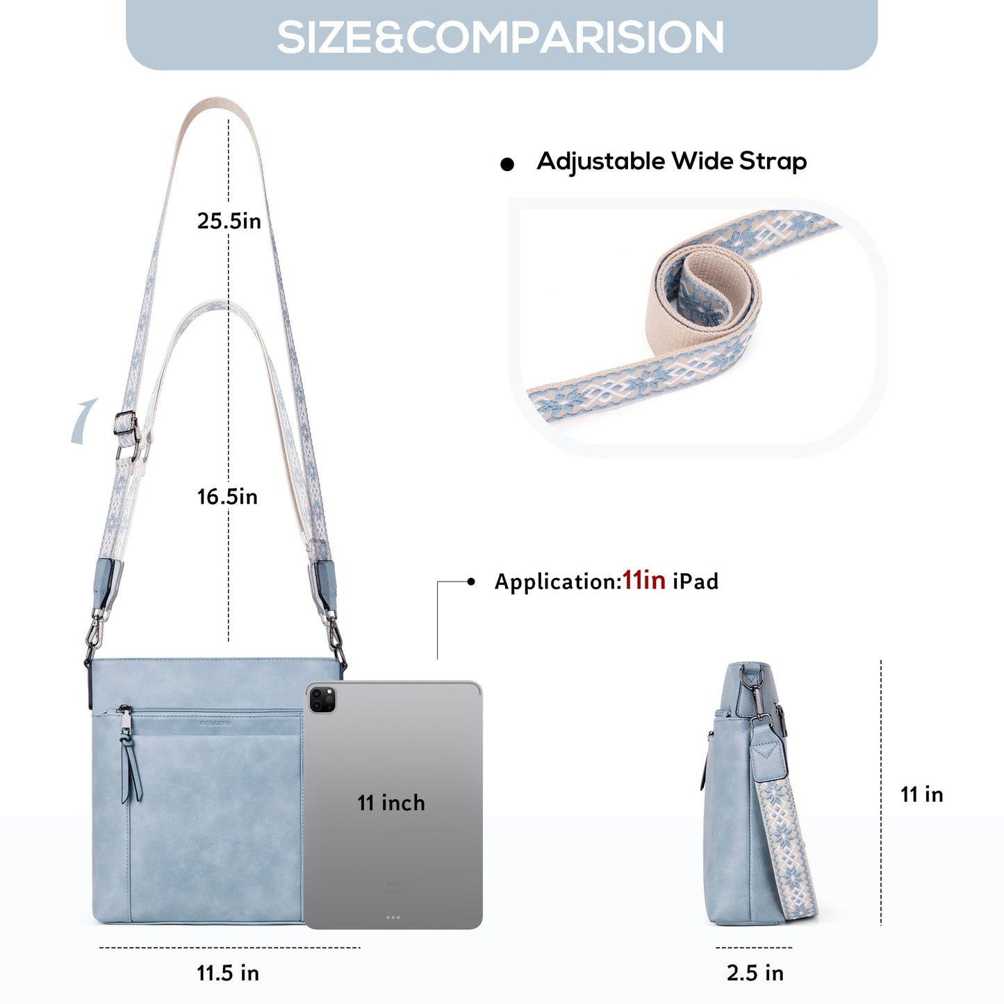 Chic Leather Crossbody with Card Slots for Women